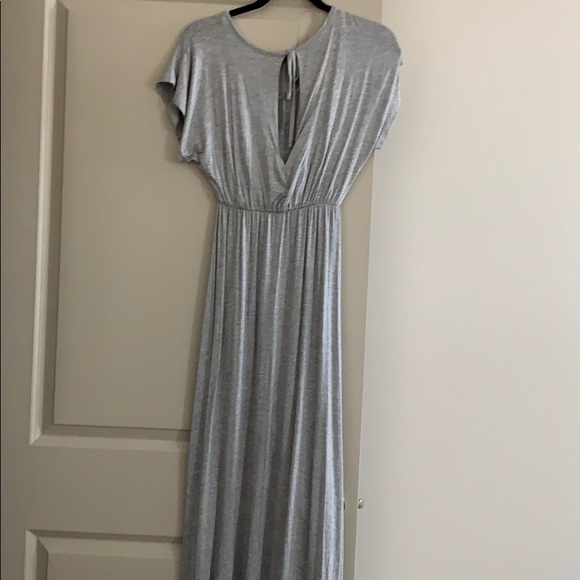Women’s grey high low tie dress size S - Picture 4 of 7